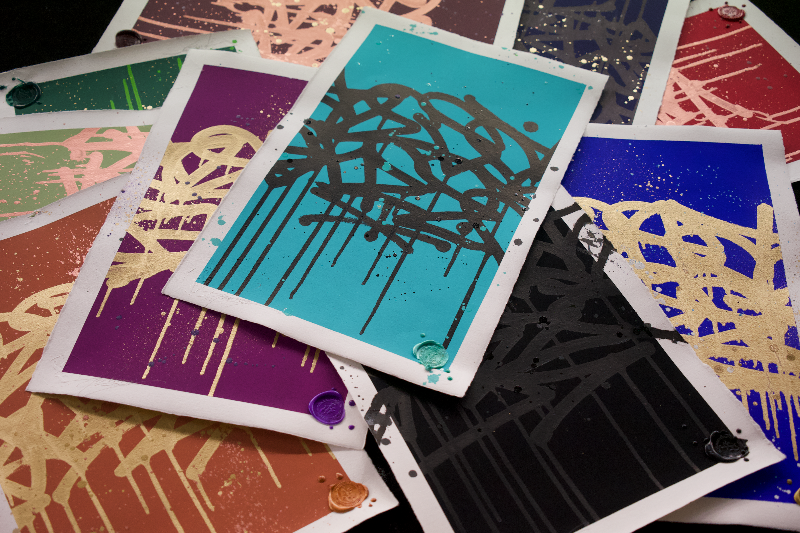 PAPER PAINTINGS TS1-10